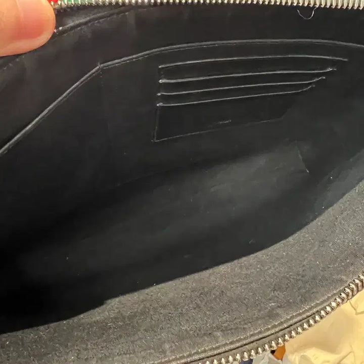 [BUNJANG] Dior Oblique Jacquard A4 iPad Clutch Bag / 디올 오블리크 자카드 A4 아이패드 클러치백 풀구성품