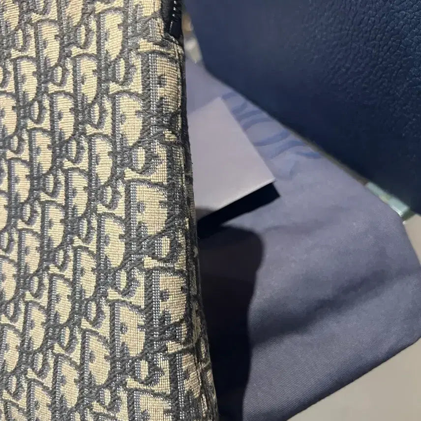 [BUNJANG] Dior Oblique Jacquard A4 iPad Clutch Bag / 디올 오블리크 자카드 A4 아이패드 클러치백 풀구성품