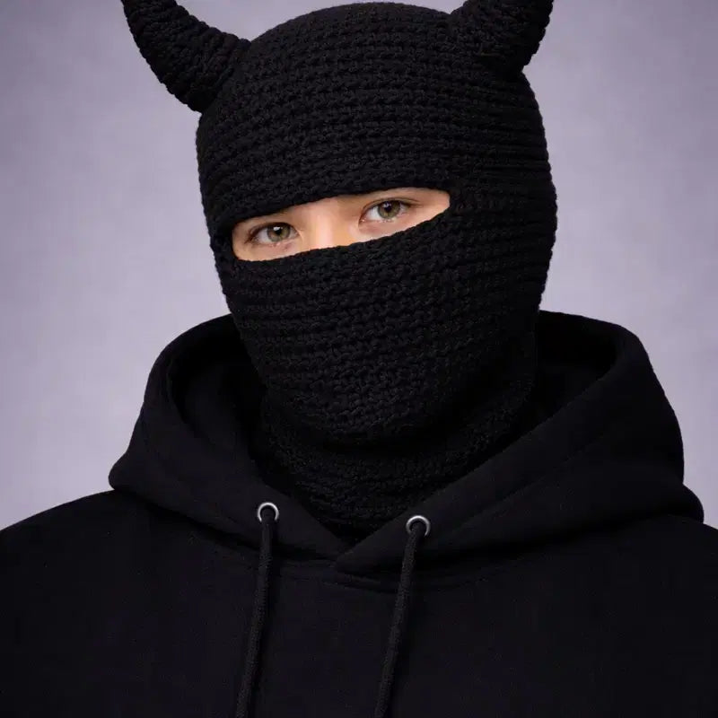 [BUNJANG] Ski Mask Black / Ski mask black