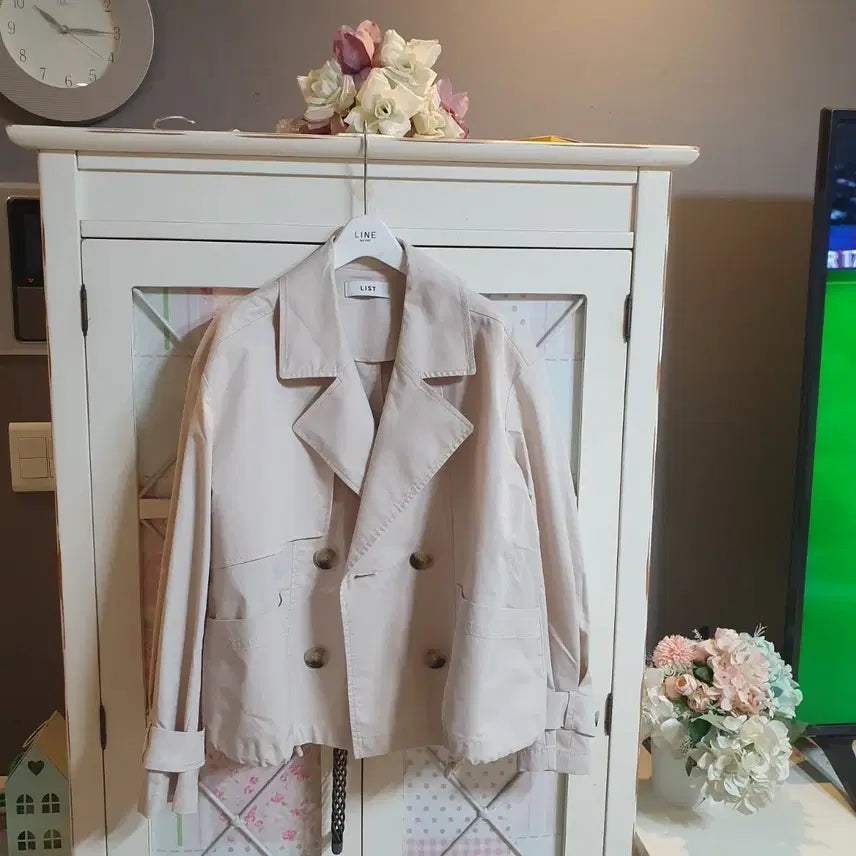 [BUNJANG] List Trench Coat (Ivory) - Women&
