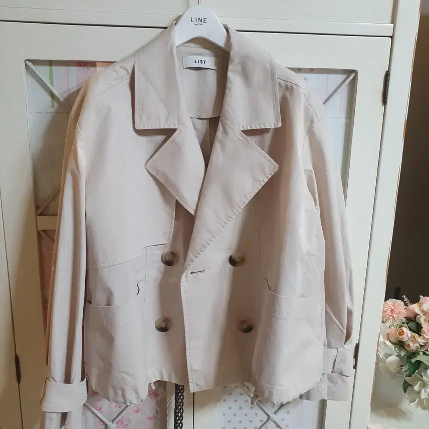 [BUNJANG] List Trench Coat (Ivory) - Women&