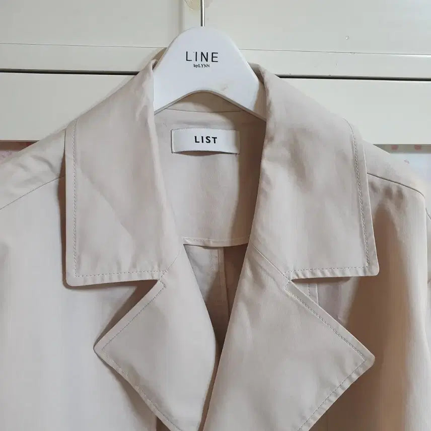 [BUNJANG] List Trench Coat (Ivory) - Women&