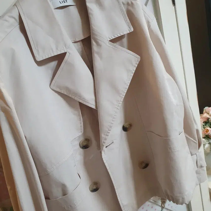 [BUNJANG] List Trench Coat (Ivory) - Women&