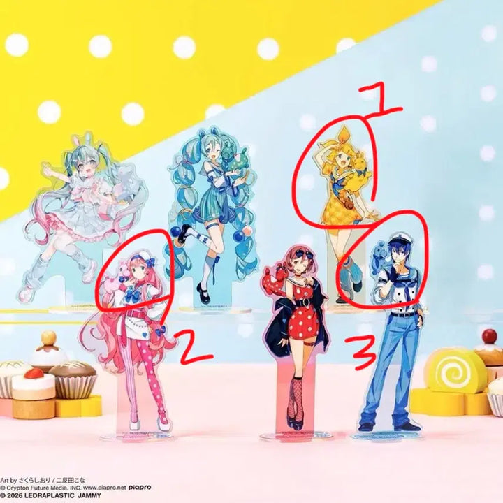 [BUNJANG] Hatsune Miku Lodi Kuji Acrylic Stand / 하츠네미쿠 로디 쿠지 아크릴 스탠드 미개봉