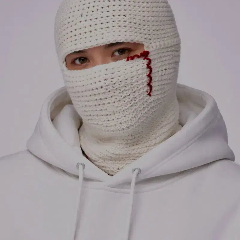[BUNJANG] Ski Mask Ivory / Ski mask ivory