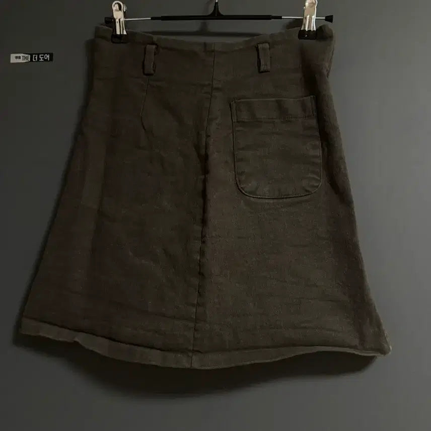 [BUNJANG] MIHO Khaki Skirt M / MIHO 카키 스커트 M