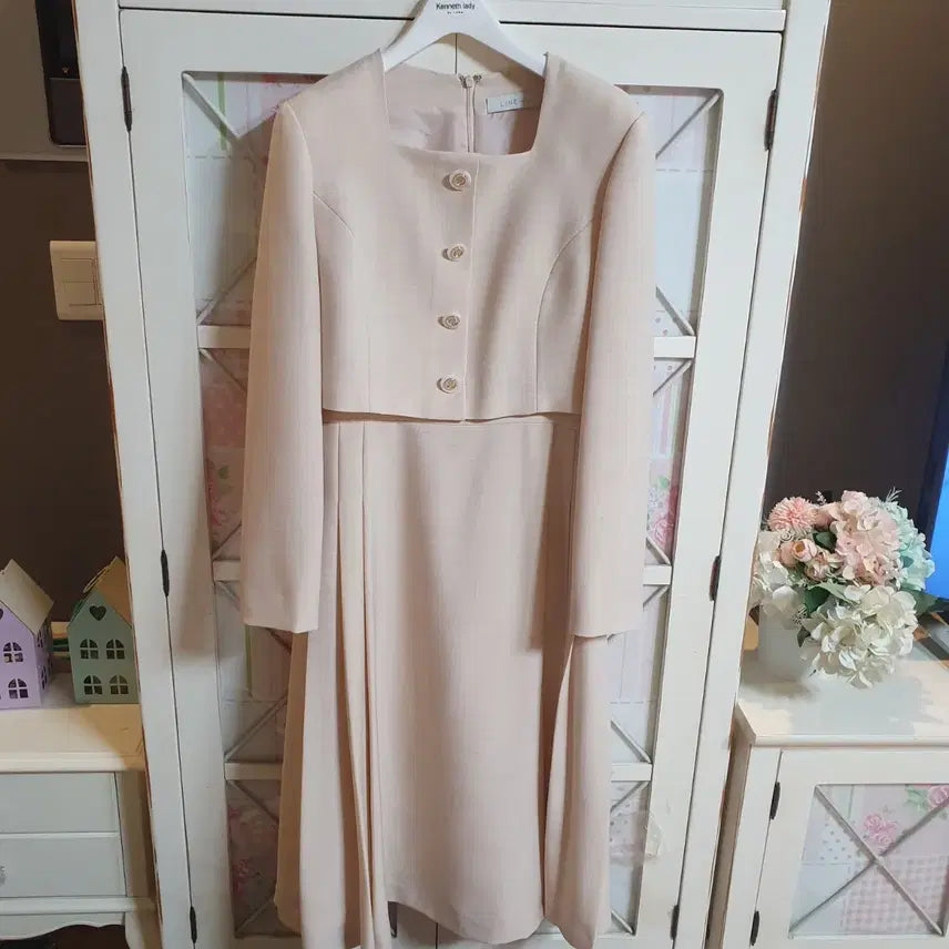 [BUNJANG] Line Long Dress 55 / Line 롱원피스 55
