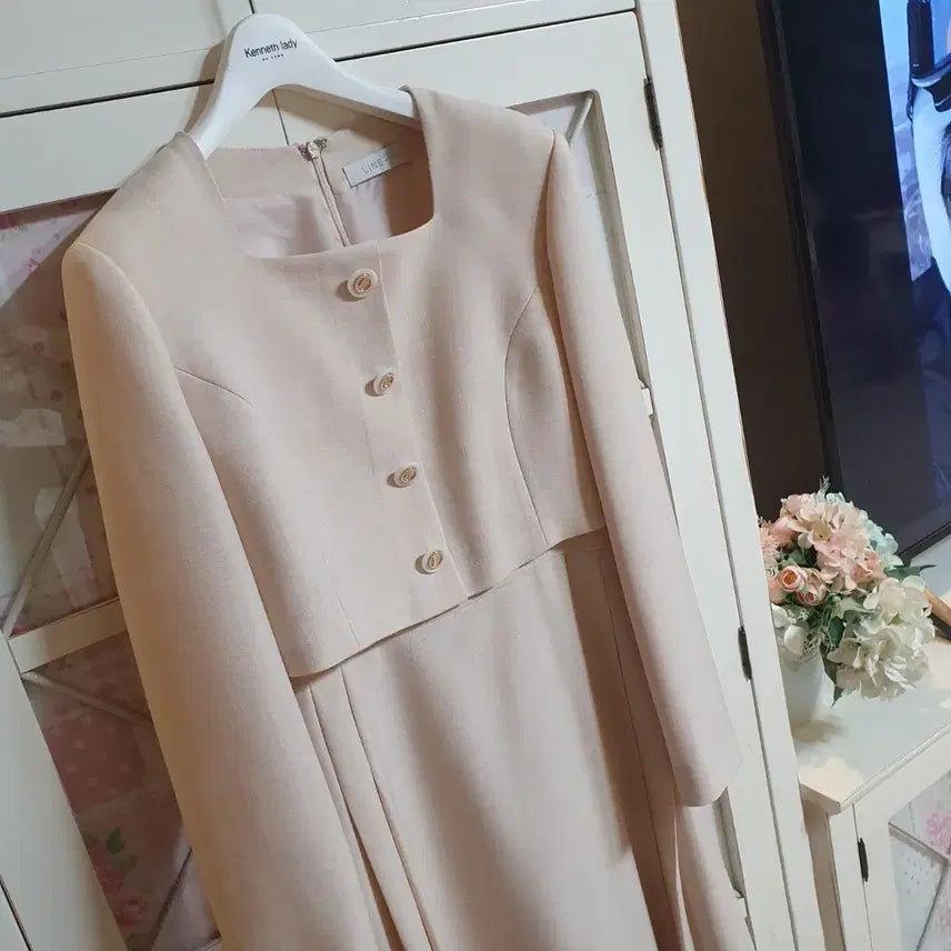 [BUNJANG] Line Long Dress 55 / Line 롱원피스 55