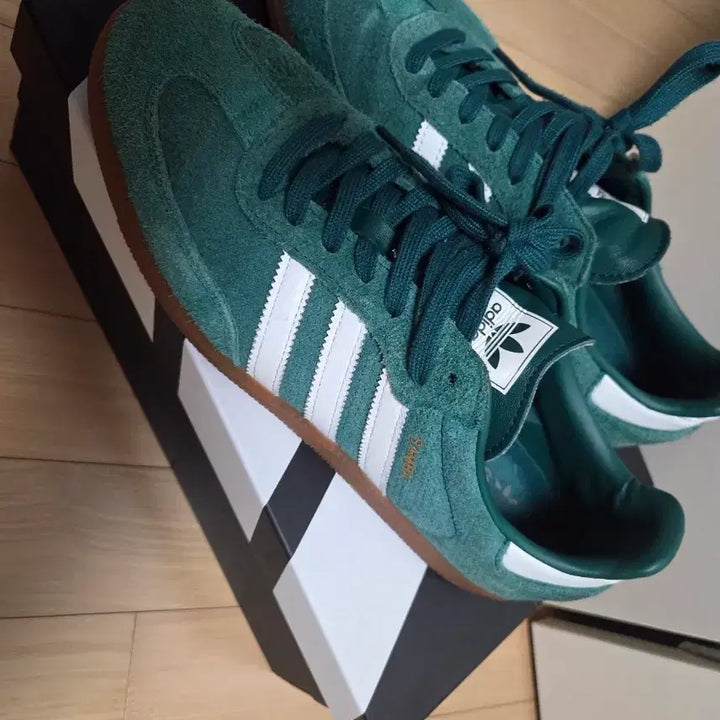 [BUNJANG] Adidas Samba OG Collegiate Green Sneakers / 아디다스 삼바 OG 컬리지에이트 그린