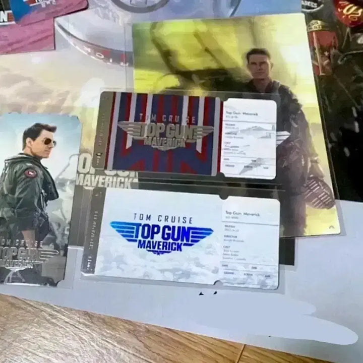[SOLD OUT] 탑건 매버릭 스크린엑스 3면 필름카드 톰크루즈 영화 포스터 아트카드 굿즈