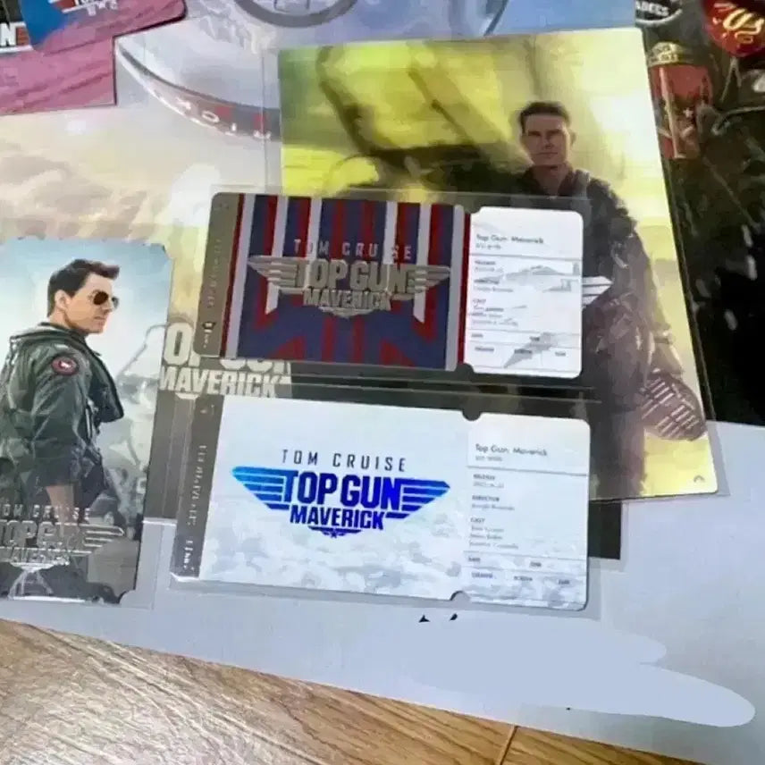[SOLD OUT] 탑건 매버릭 스크린엑스 3면 필름카드 톰크루즈 영화 포스터 아트카드 굿즈