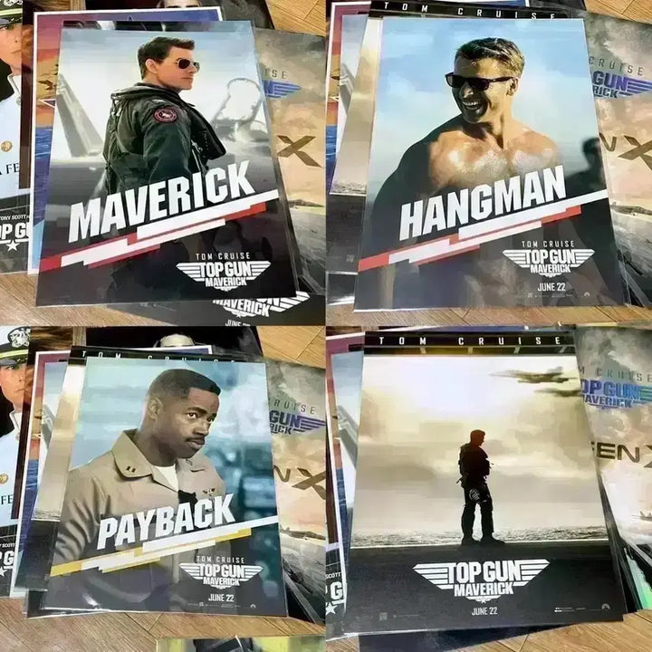 [SOLD OUT] 탑건 매버릭 스크린엑스 3면 필름카드 톰크루즈 영화 포스터 아트카드 굿즈