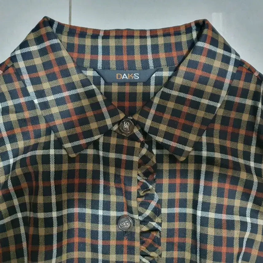 [SOLD OUT] 닥스 체크 롱 원피스(닥스벨트 포함)