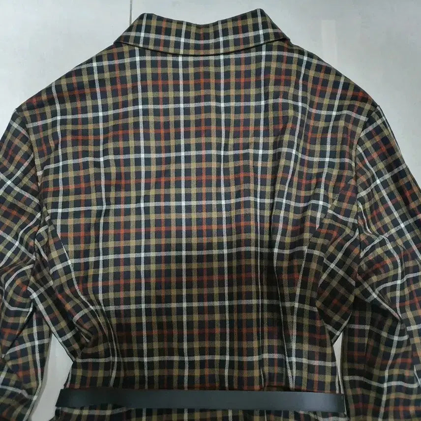 [SOLD OUT] 닥스 체크 롱 원피스(닥스벨트 포함)