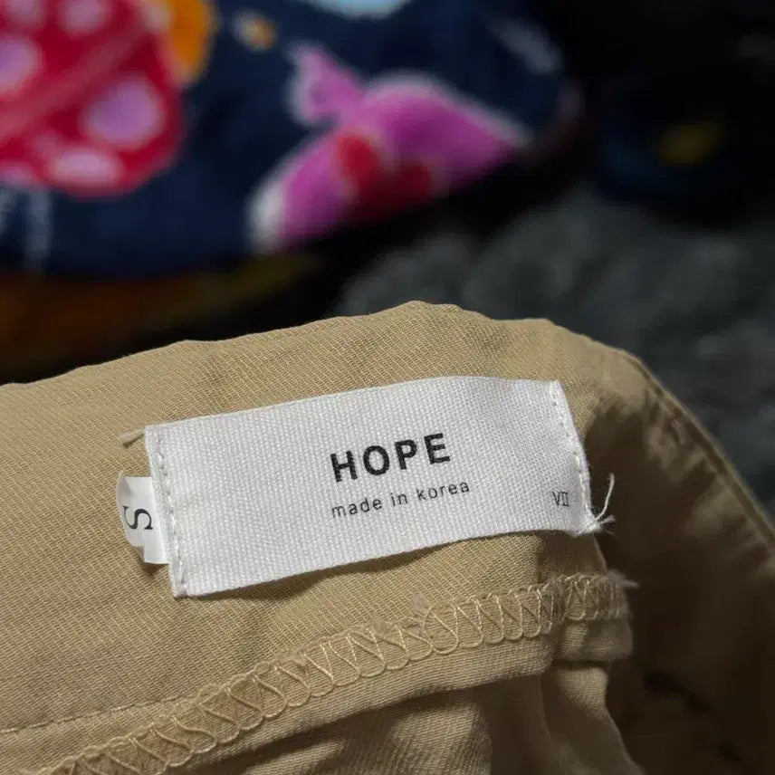 [BUNJANG] HOPE Beige Pleated Skirt S / HOPE 베이지 플리츠 스커트 S