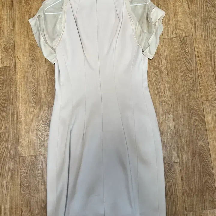 [BUNJANG] Time Sheer Short-Sleeve Dress / 한섬 타임TIME 시스루 반팔 원피