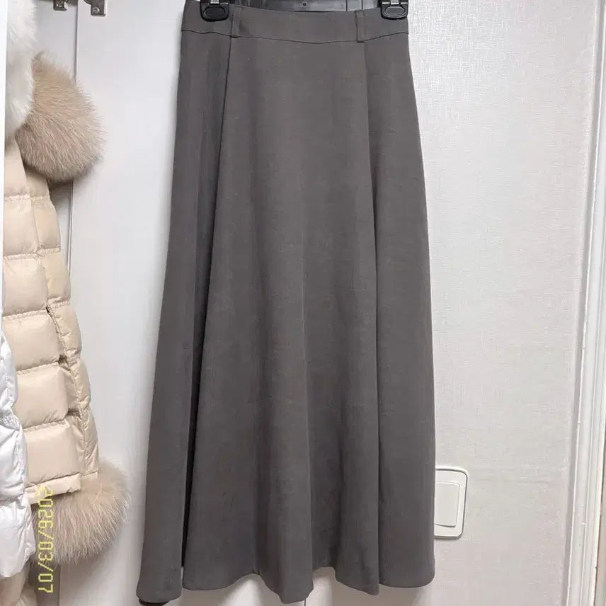 [BUNJANG] Angora Cardigan &amp; Flare Long Skirt Set / 럭셜 앙고라 가디건&amp; 플레어 롱스커트