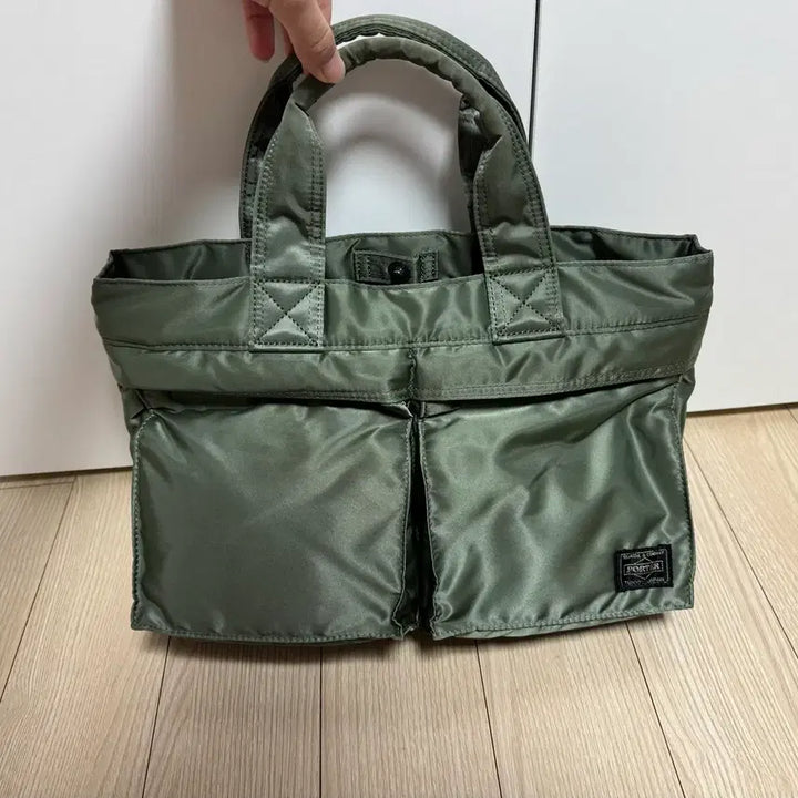 [SOLD OUT] 포터 탱커 뉴 토트백 세이지그린