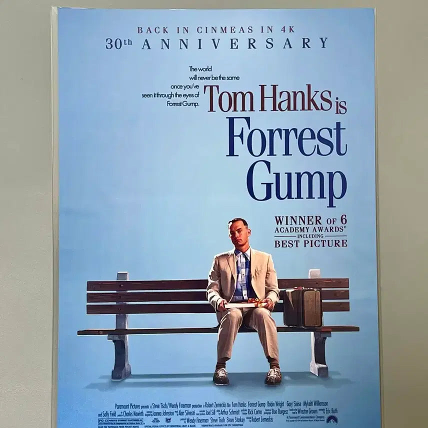 [BUNJANG] Forrest Gump 30th Anniversary Poster / 포레스트 검프 30주년 포스터