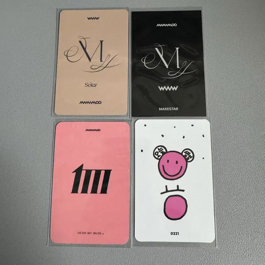 [BUNJANG] Mamamoo Solar POB Bundle Set / [일괄]마마무 솔라 미공포