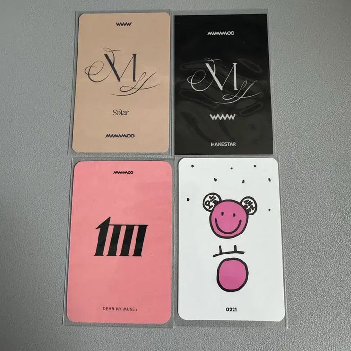 [BUNJANG] Mamamoo Solar POB Bundle Set / [일괄]마마무 솔라 미공포