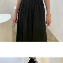 [BUNJANG] Zzivorem Maxi Long Dress with Belt - Women&