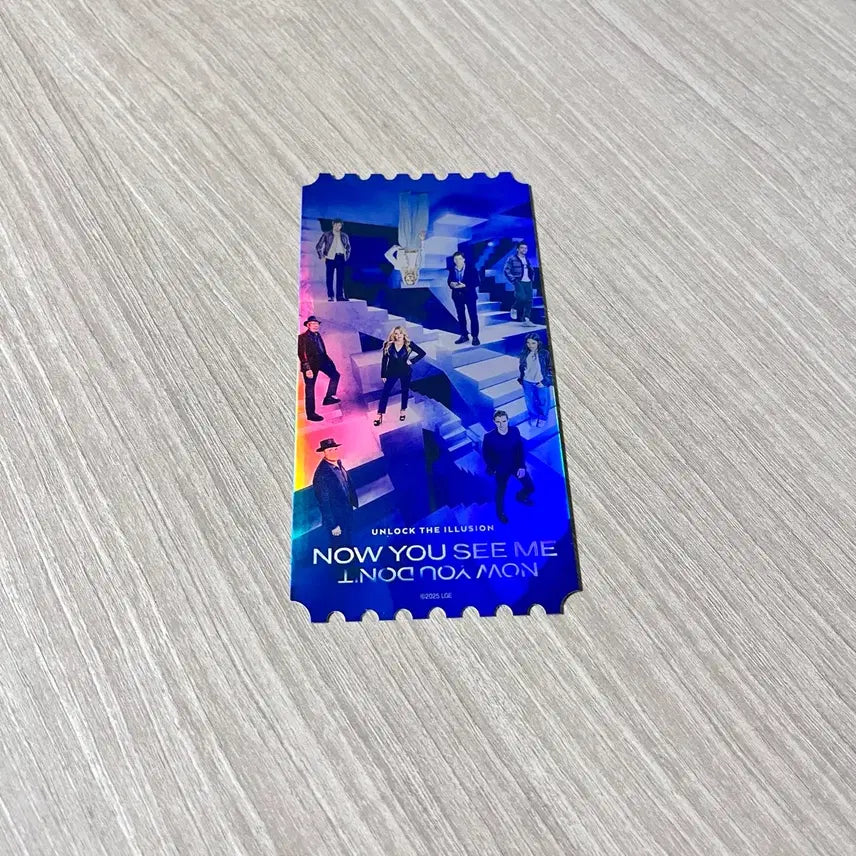 [BUNJANG] Now You See Me 3 Original Ticket / 나우유씨미3 오리지널 티켓 오티