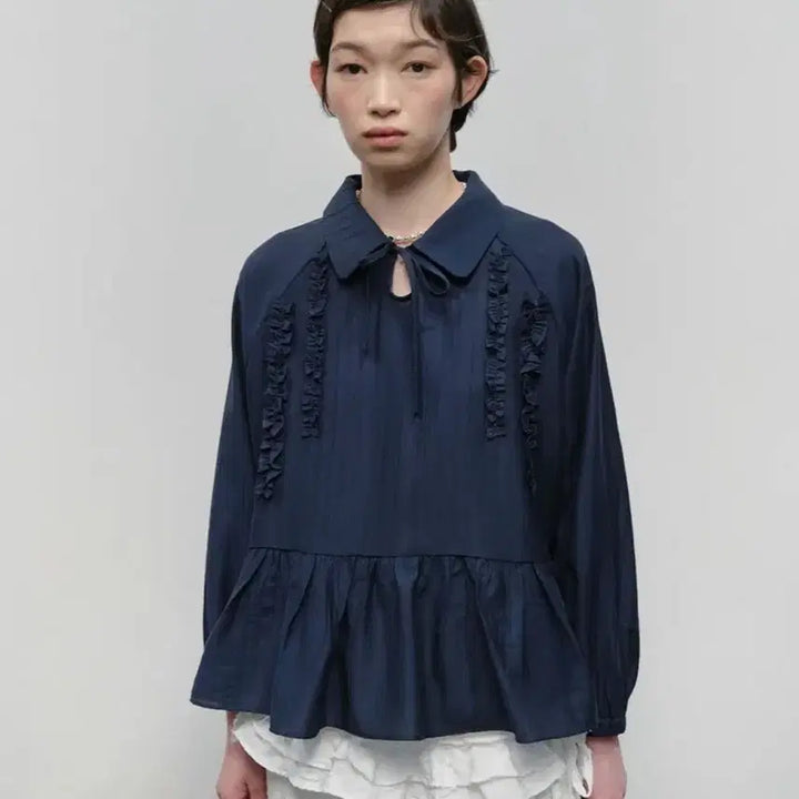 [BUNJANG] Type Service Frill Blouse / 타입서비스 프릴 블라우스