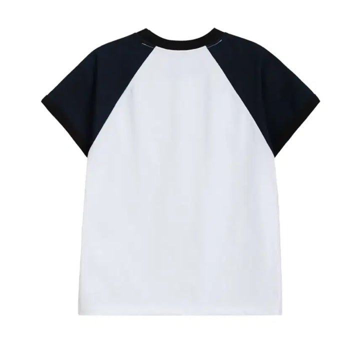 [BUNJANG] OHESIO Dot Raglan T-shirt (White) / 오헤시오 dot raglan t-shirt (white)