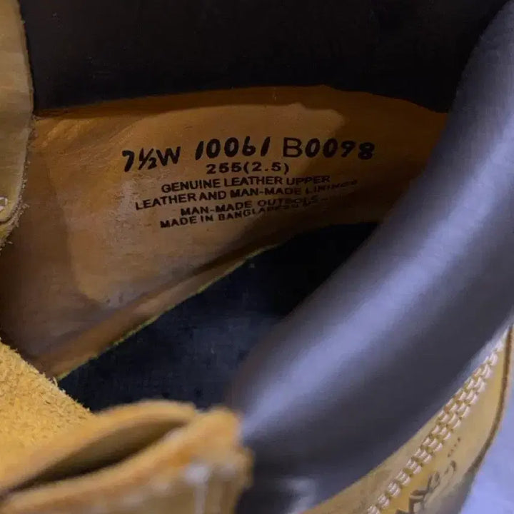 [BUNJANG] Timberland 10061 6-Inch Boots (255) / 팀버랜드 10061 워커 6인치 부츠 255