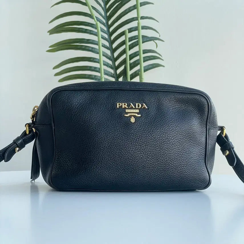[BUNJANG] Prada Vitello Camera Bag Crossbody / 프라다 비텔로 카메라백 크로스백