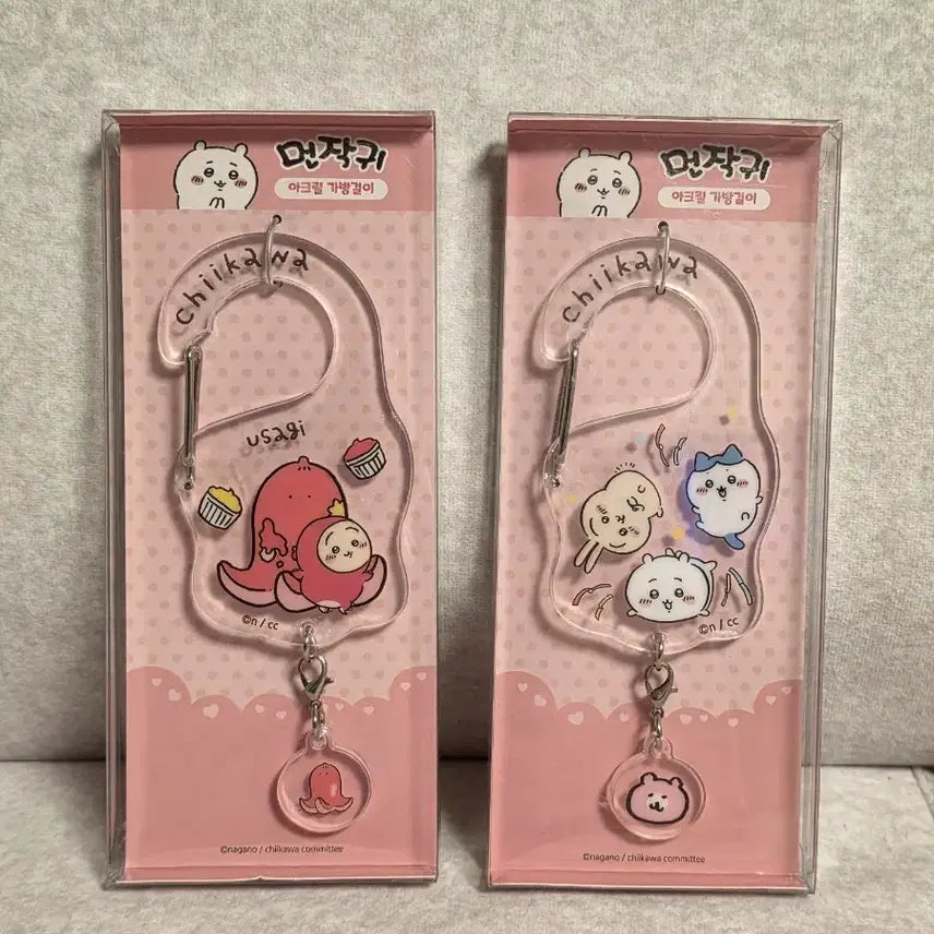 [BUNJANG] Chiikawa Acrylic Keyring for Bag/Airpods / 새상품) 정품 치이카와 먼작귀 아크릴 가방걸이 키링 에어팟