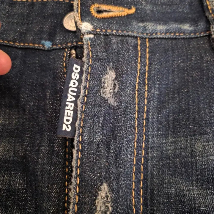 [BUNJANG] Dsquared2 Macha Biker Slim Biker Jeans / 정품 디스퀘어드 마차바이커진50 슬림바이커진50 팝니다