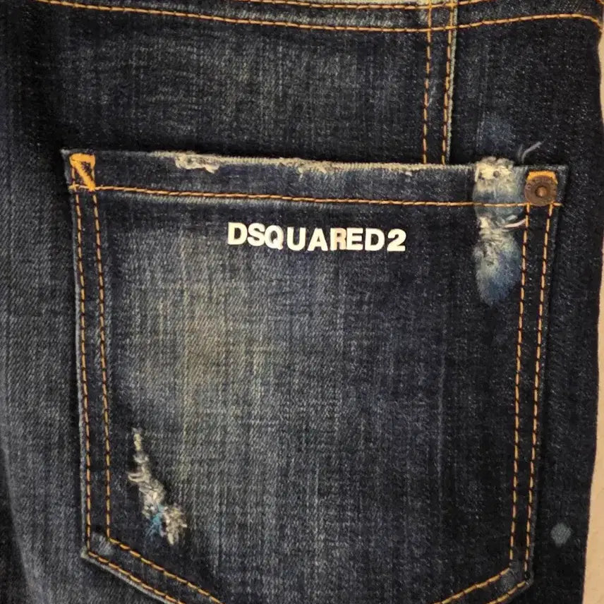 [BUNJANG] Dsquared2 Macha Biker Slim Biker Jeans / 정품 디스퀘어드 마차바이커진50 슬림바이커진50 팝니다