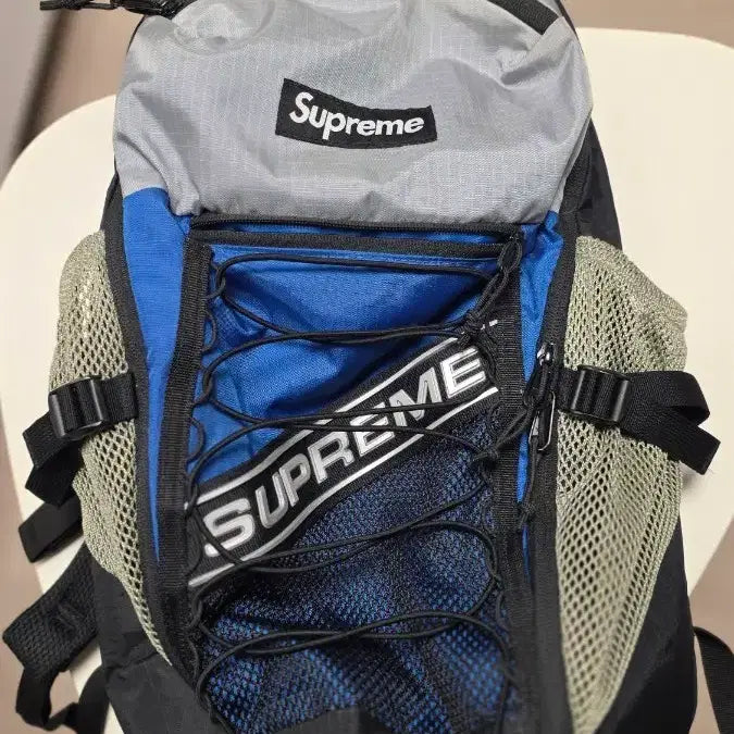 [BUNJANG] Supreme Backpack Blue 23FW / 슈프림 백팩 블루 - 23FW