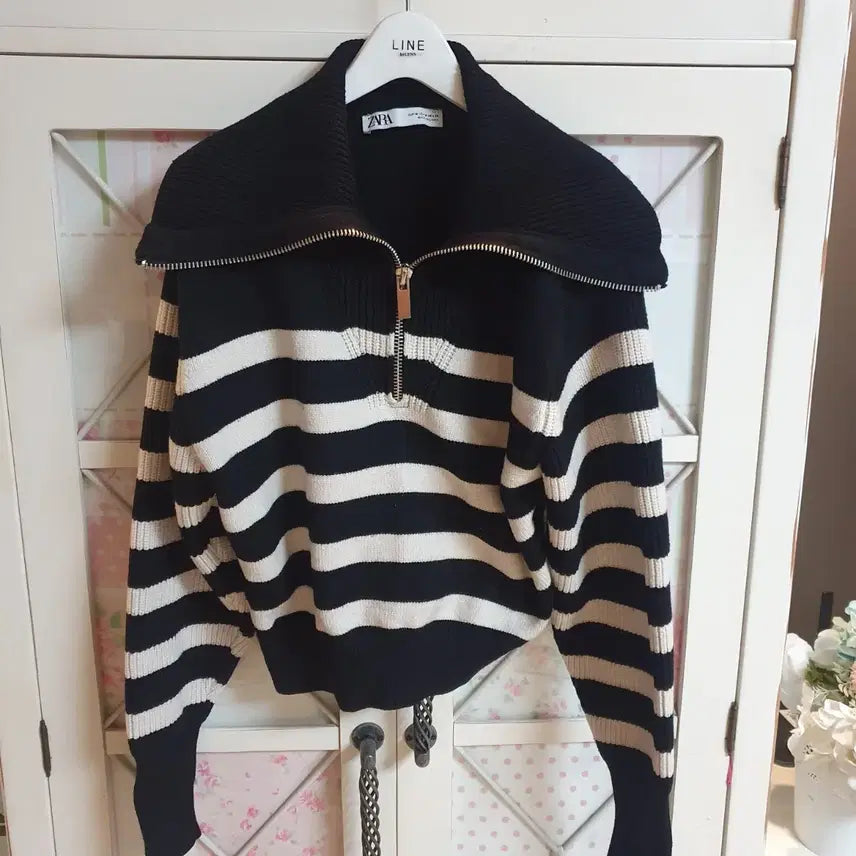 [BUNJANG] ZARA Knit Sweater / 자라 니트 스웨터/55-66