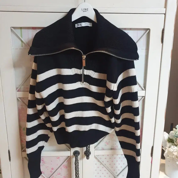 [BUNJANG] ZARA Knit Sweater / 자라 니트 스웨터/55-66