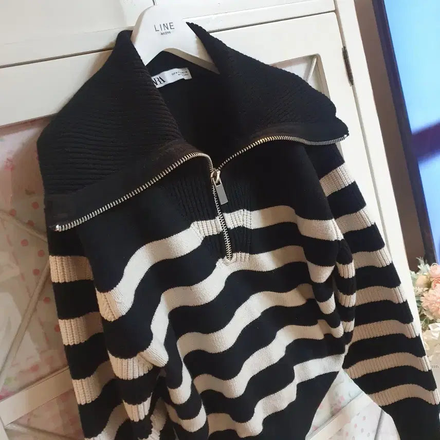 [BUNJANG] ZARA Knit Sweater / 자라 니트 스웨터/55-66