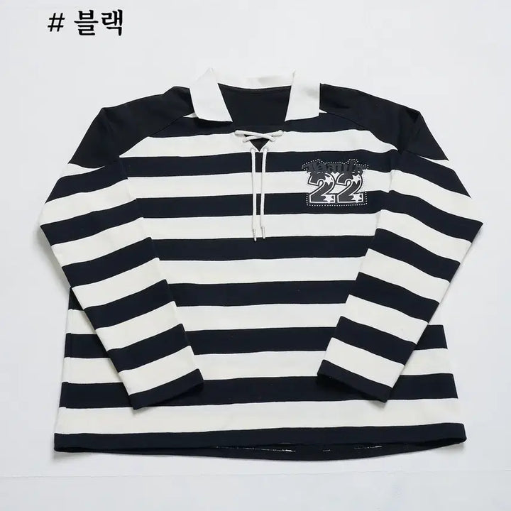 [BUNJANG] Hauls Stripe Oversized Raglan T-Shirt / hauls 하울스 스트라이프 오버사이즈 래글런 티셔츠