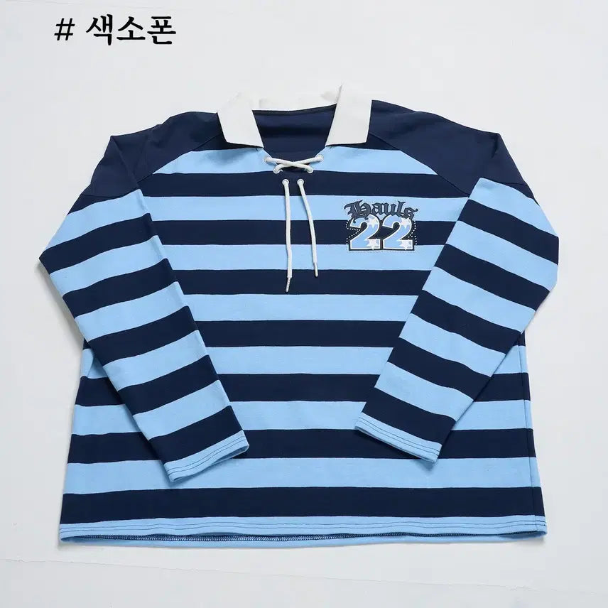 [BUNJANG] Hauls Stripe Oversized Raglan T-Shirt / hauls 하울스 스트라이프 오버사이즈 래글런 티셔츠
