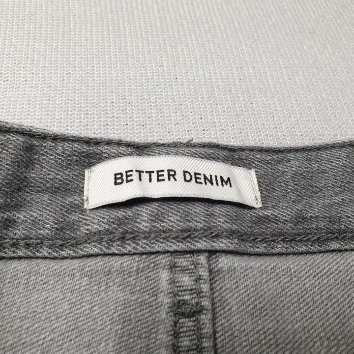 [BUNJANG] Better Denim Gray Denim Long Skirt / 베러데님 회색 데님 롱 스커트 허리30~31