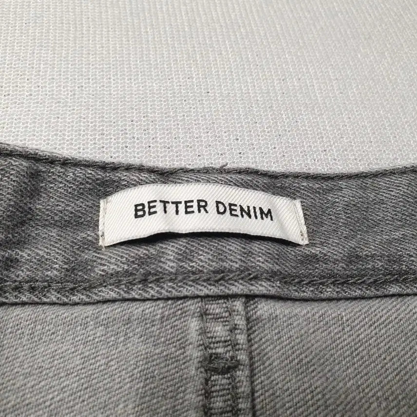 [BUNJANG] Better Denim Gray Denim Long Skirt / 베러데님 회색 데님 롱 스커트 허리30~31
