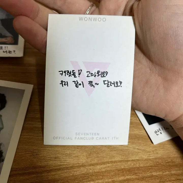 [BUNJANG] Seventeen Wonwoo Official 1st Gen Photocard / 세븐틴 공식 1기 원우 포토카드