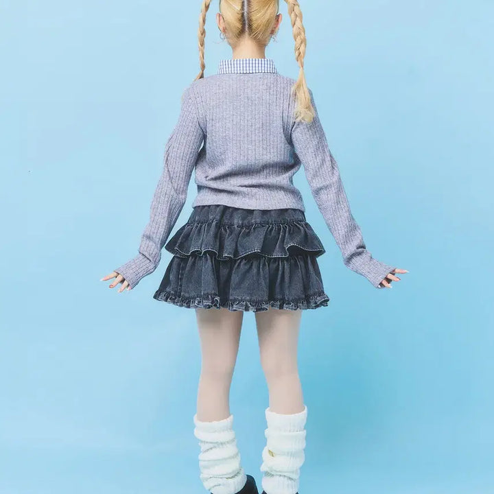 [BUNJANG] Hauls School Cardigan / hauls 하울스 카라가 달린 스쿨풍 가디건