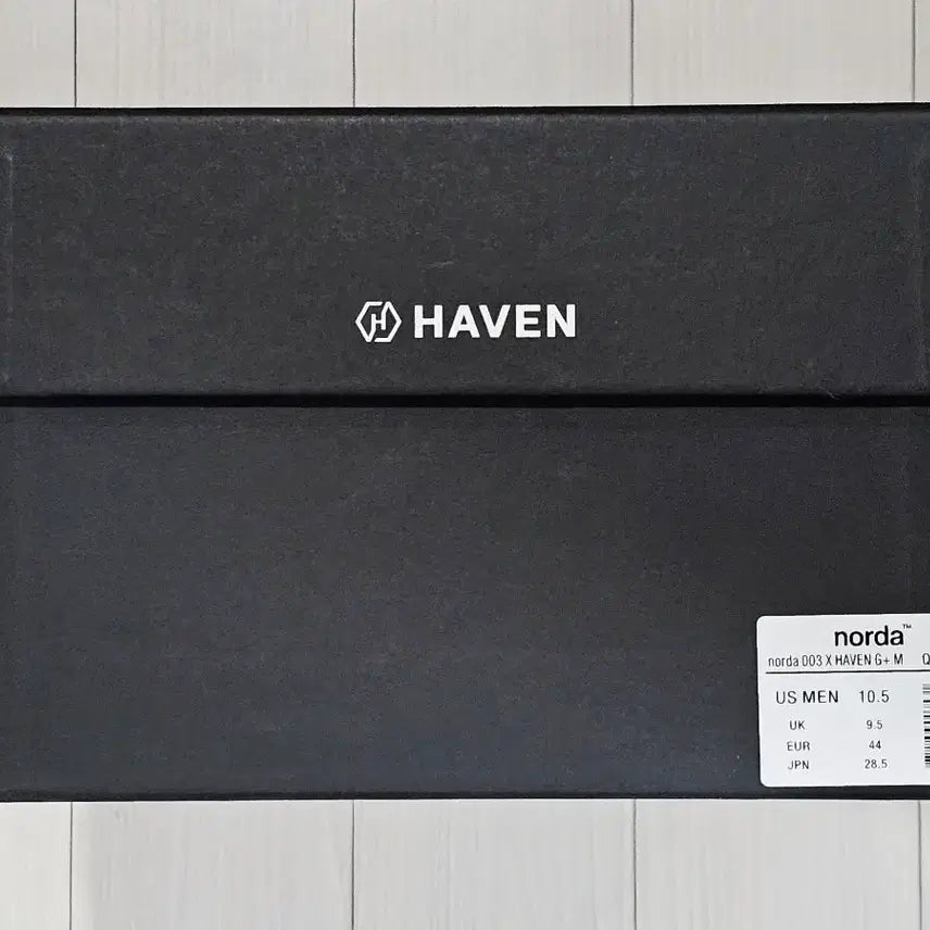[BUNJANG] Norda x Haven 003 Quarry Trail Running Shoes / [285] 노다 x 헤븐 003 쿼리 (US 10.5)