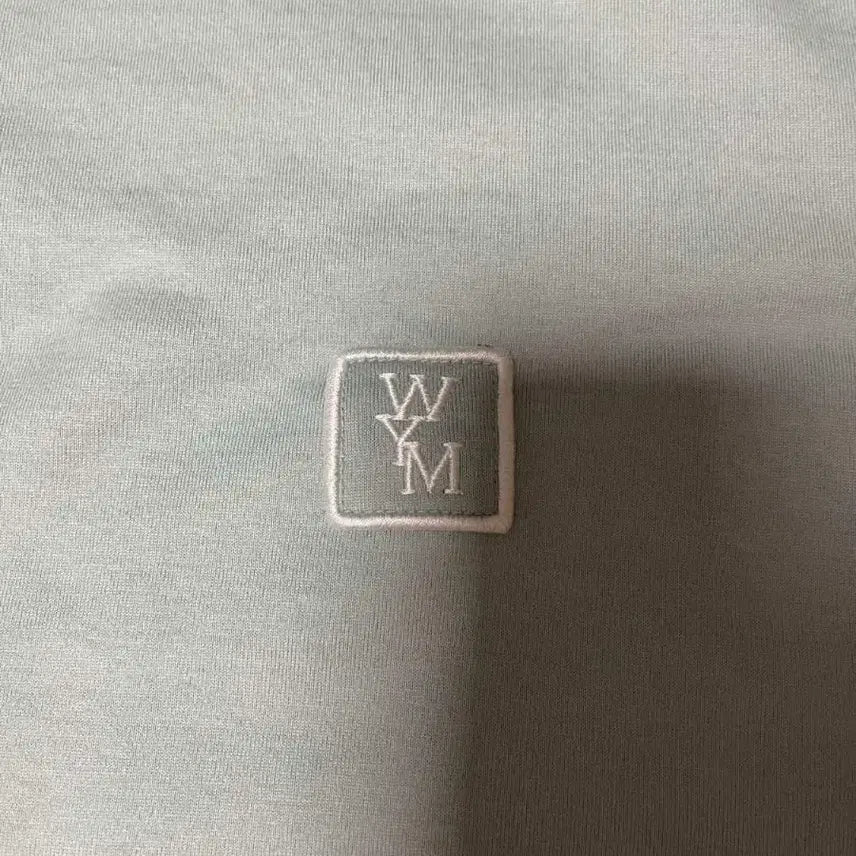 [BUNJANG] Wooyoungmi Back Logo Mint Short Sleeve / [23ss/46size] 우영미 백로고 반팔