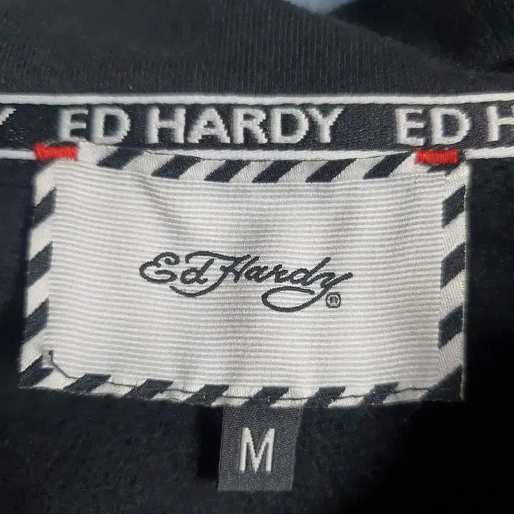 [BUNJANG] Ed Hardy Fleece Lined Hoodie / ED HARDY 기모 후드집업
