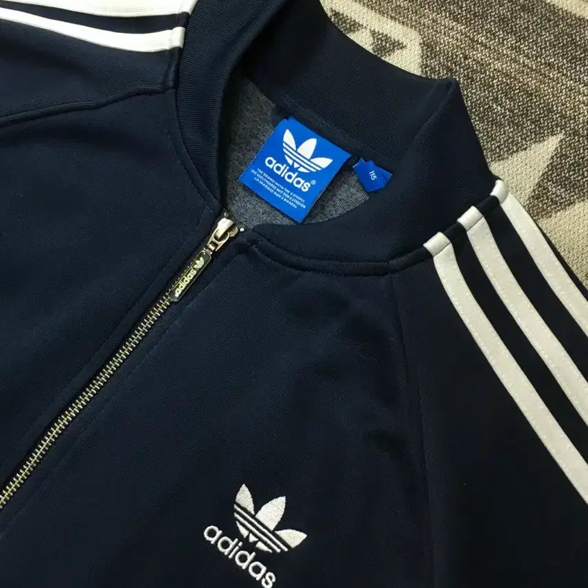 [BUNJANG] Adidas Track Top Navy Jacket / 아디다스 트랙탑 네이비
