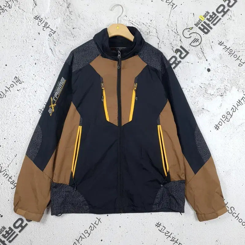 [BUNJANG] CLIMB MOUNT Windbreaker Hiking Jacket / 클라임마운트 바람막이 등산 자켓 블랙 브라운 3800138
