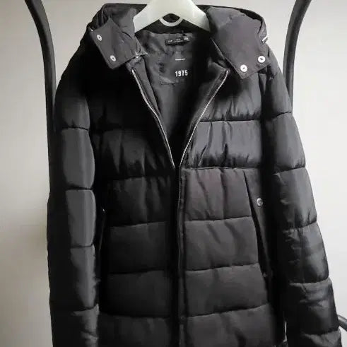 [BUNJANG] ZARA Hooded Black Padded Jacket / 자라 패딩